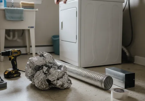 Dryer Vent Repair & Rerouting in Kitchener